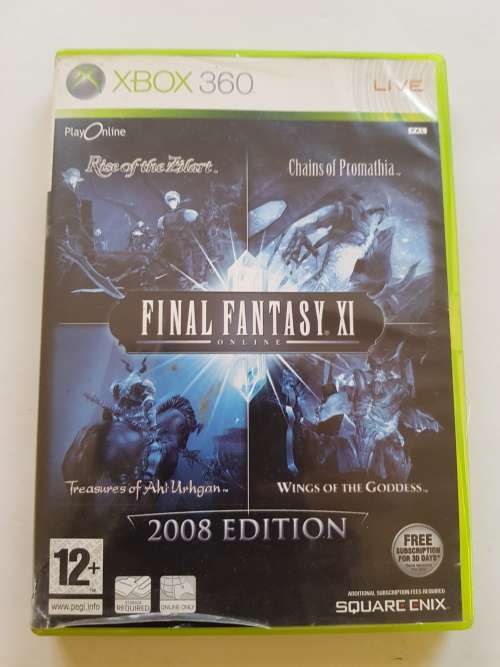 Xbox 360, Final Fantasy XI, 2008 Edition