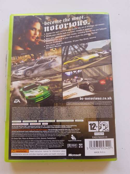 Xbox 360, Need for Speed, Most Wanted