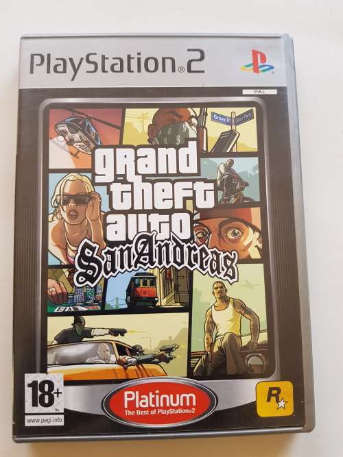 Playstation 2, Grand Theft Auto, San Andreas