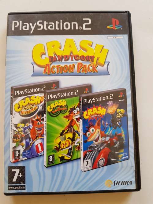 Playstation 2, Crash Bandicoot Action Pack