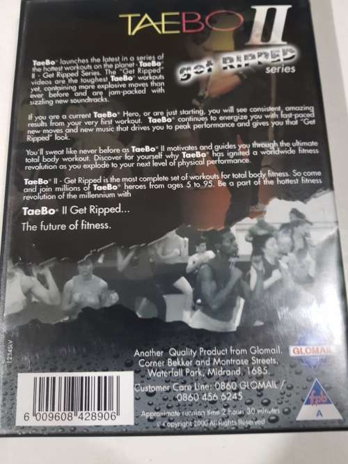 Taebo II, get Ripped, Advanced 1 & Advanced 2 Workouts