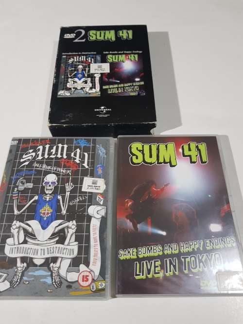 SUM 41, 2 x DVD, Introduction to Destruction & Sake Bombs and Happy Endings