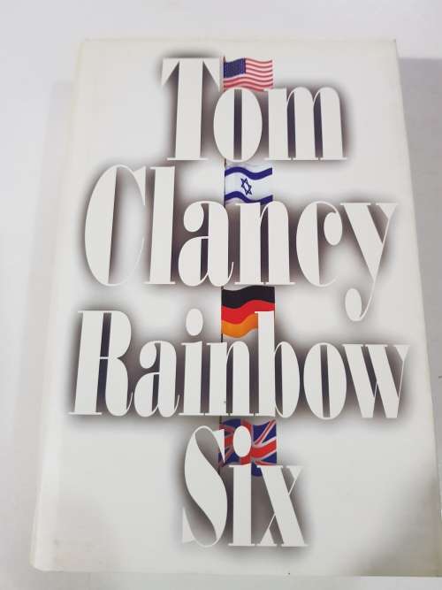 Tom Clancy, Rainbow Six, Hardcover, Like New