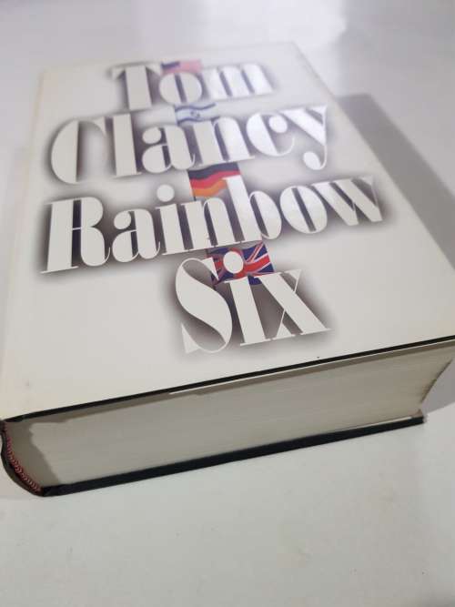 Tom Clancy, Rainbow Six, Hardcover, Like New