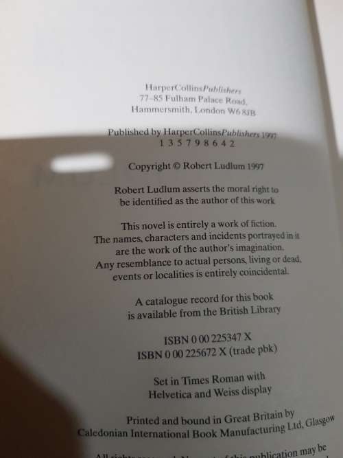 Robert Ludlum, The Matarese Countdown, Hardcover