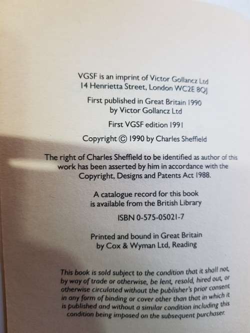 Charles Sheffield, Summertide