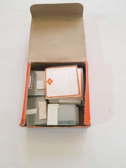 Agfacolor Service Dia-Rahmen, 100 glasses, 100 Masks, Germany