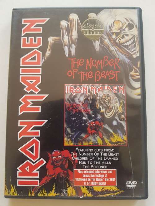 Iron Maiden, The Number of the Beast, DVD