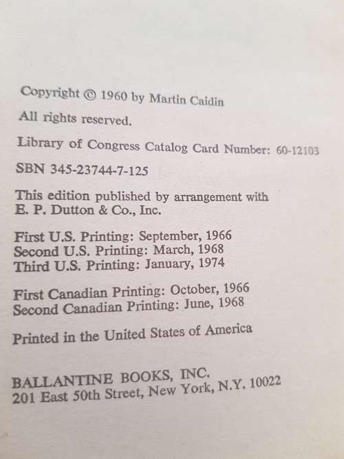 Black Thursday, Martin Caiden, 1974