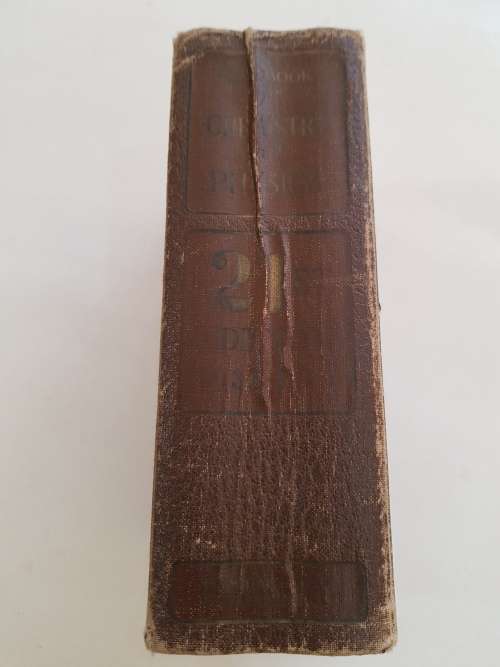 Handbook of Chemistry and Physics, 21st Edition, 1936