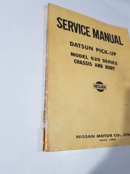 Datsun Pick-Up, Model 620 Series Sercice Manual
