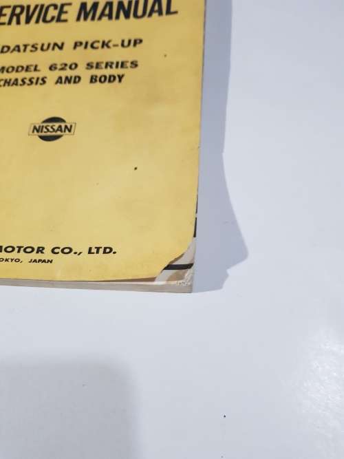 Datsun Pick-Up, Model 620 Series Sercice Manual