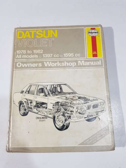Datsun Violet, 1978-1982, Workshop Manual, Haynes