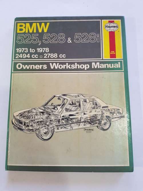 BMW 525, 528, 528i, 1973-1979 Workshop Manual, Haynes