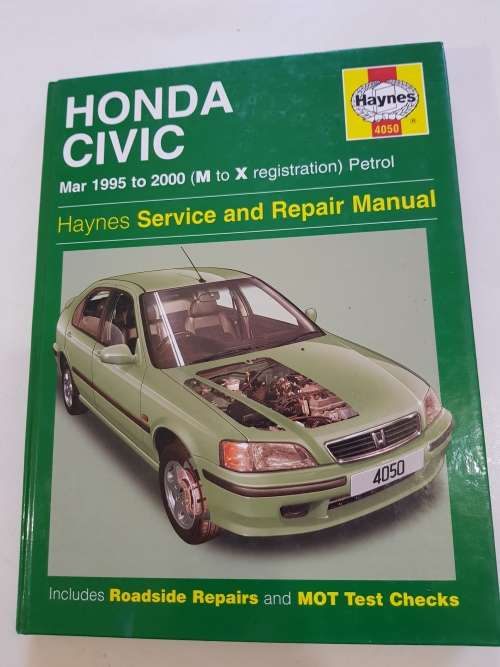 Honda Civic, 1995-2000 Workshop Manual, Haynes