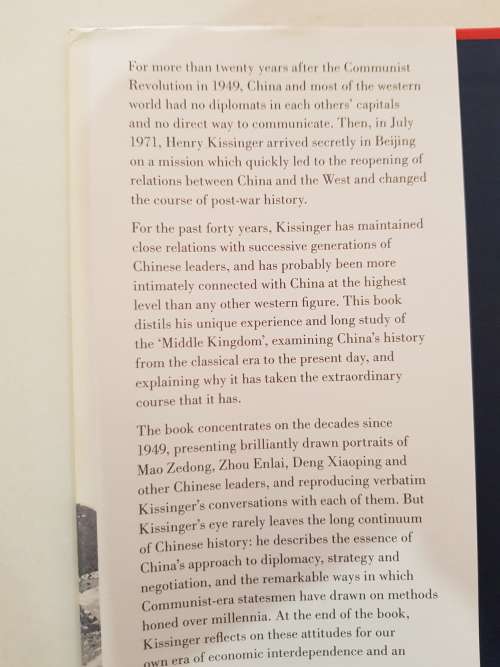 On China by Henry Kissinger