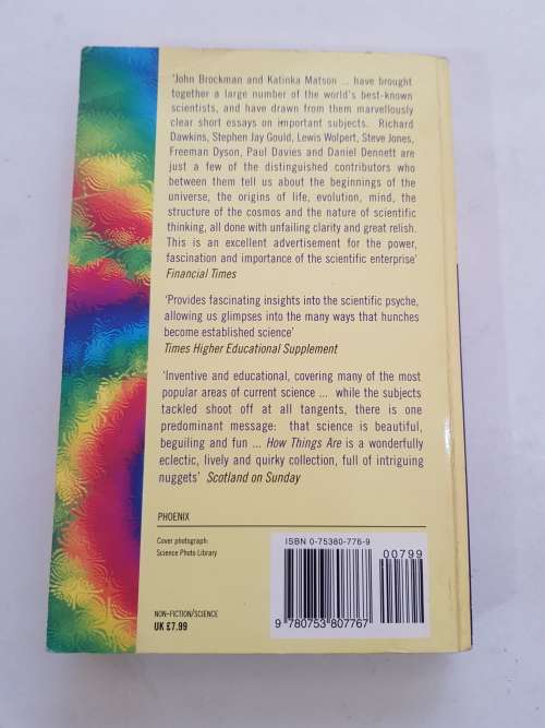 How Things Are, A Science Toolkit for the Mind, edited by J. Brockman and K. Matson