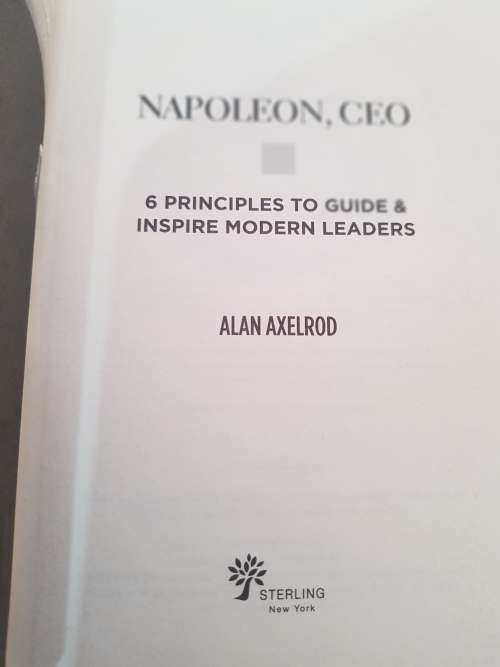 Napoleon CEO by Alan Axelrod