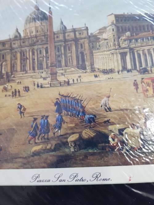 Vintage Table Place Mat, Piaxxa San Pietro, Rome