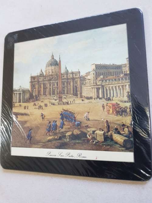Vintage Table Place Mat, Piaxxa San Pietro, Rome