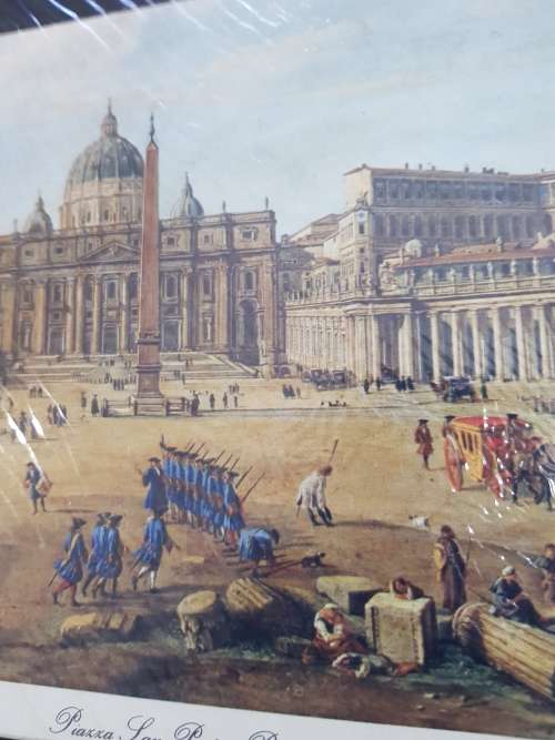 Vintage Table Place Mat, Piaxxa San Pietro, Rome