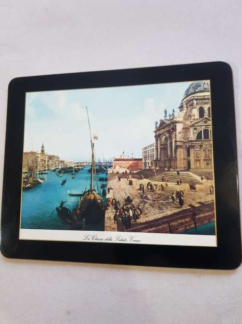 Vintage Table Place Mat, La Chiesa della Salute, Venice