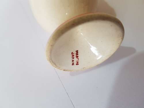 Porcelain Egg Holder, Made in Japan