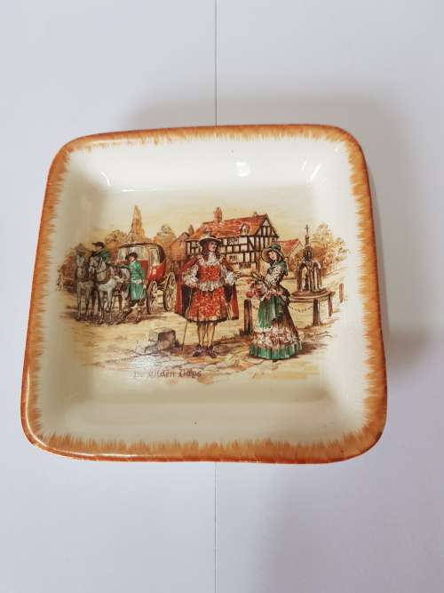 Porcelain Tray, Bandland Ware, Lancaster and Bandland Ltd, Hanley, England