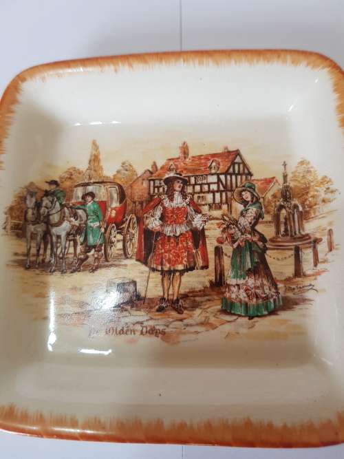 Porcelain Tray, Bandland Ware, Lancaster and Bandland Ltd, Hanley, England