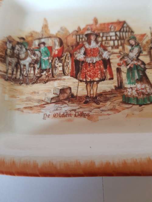 Porcelain Tray, Bandland Ware, Lancaster and Bandland Ltd, Hanley, England