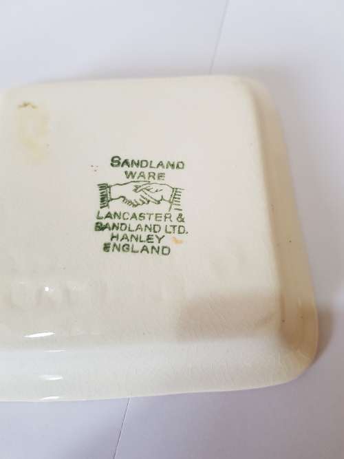 Porcelain Tray, Bandland Ware, Lancaster and Bandland Ltd, Hanley, England