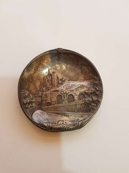 Small Metal Tray, Parish Church, Richmond Surrey