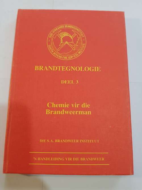 Fire Technology, Part 3, Chemistry for Firemen, English/Afrikaans