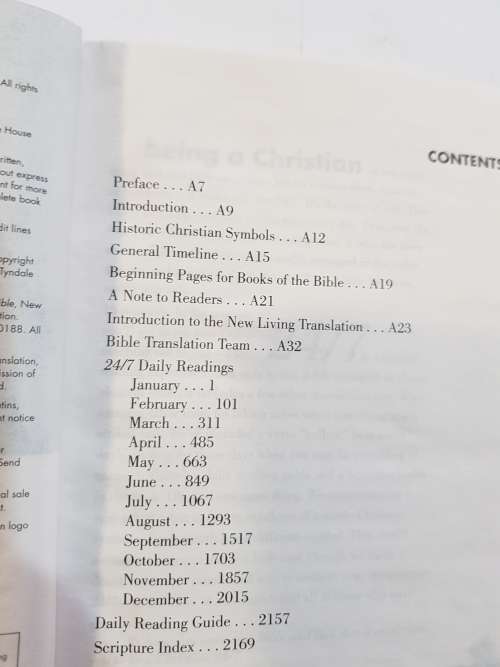 24/7 A One Year Chronological Bible