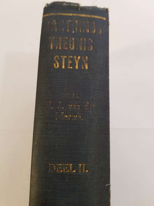 Marthinus Theunis Steyn deur N.J. Van Der Merwe, Deel II, 1921
