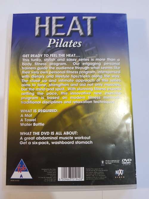 Heat Pilates, High Energy Training, DVD