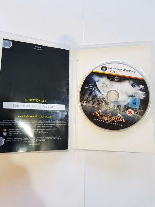 Batman, Arkham Asylum PC DVD