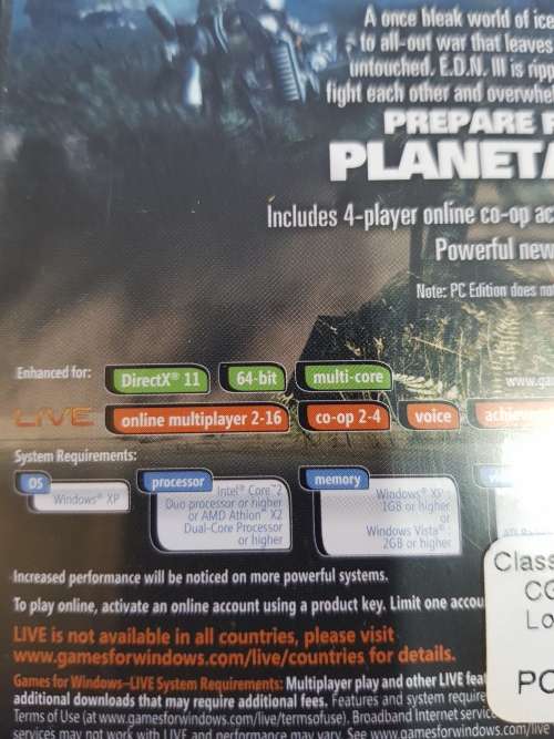 Lost Planet 2, PC DVD