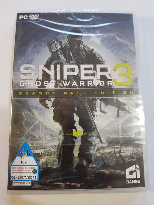 Sniper 3, Ghost Warrior PC DVD