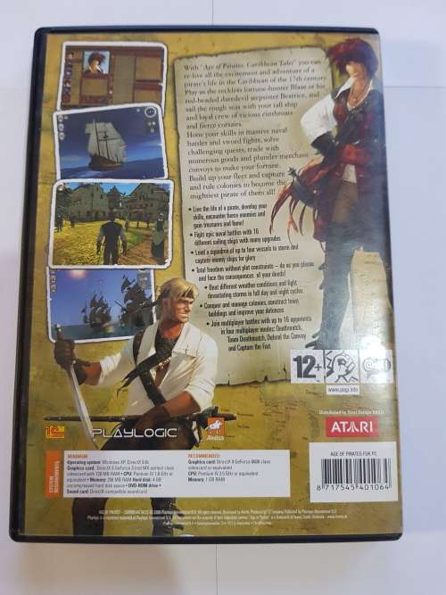 Age of Pirates, Carribbean Tales PC DVD