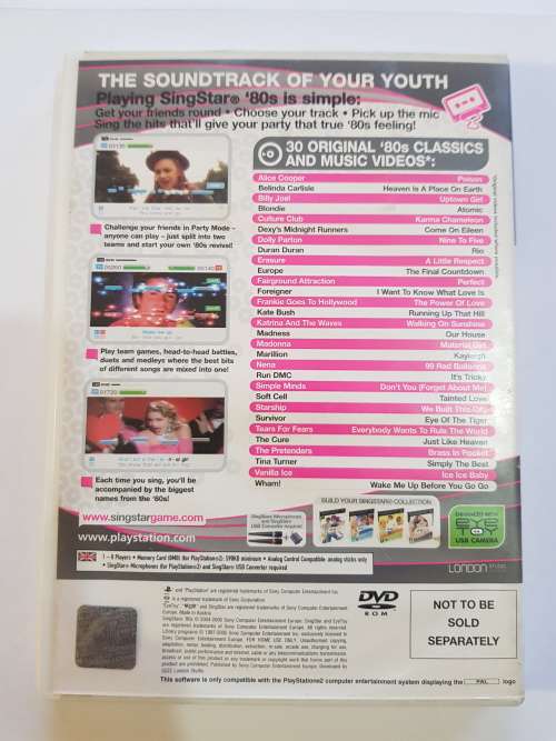Playstation 2, Singstar `80s
