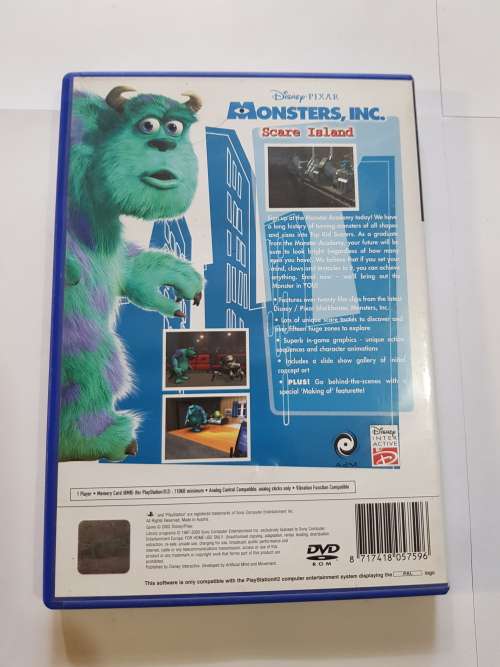 Playstation 2, Monsters, Inc. Scare Island