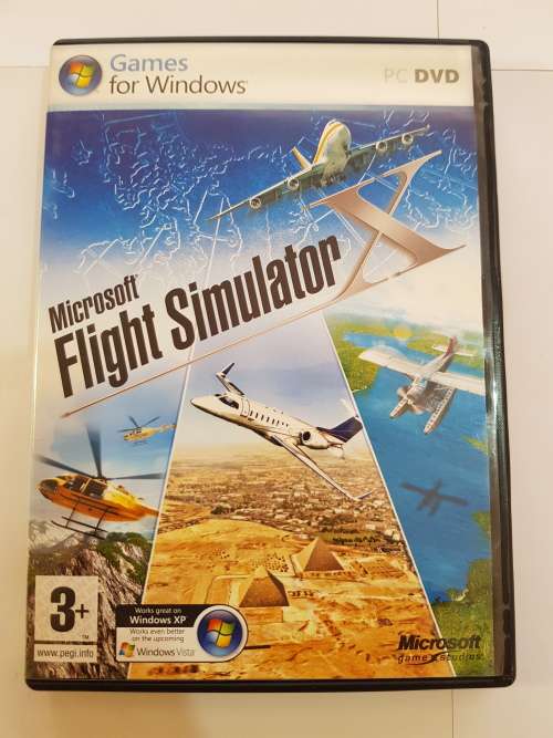 Microsoft Flight Simulator X PC DVD