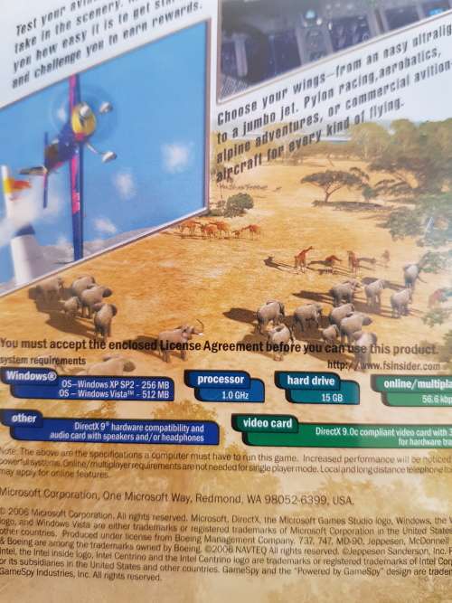 Microsoft Flight Simulator X PC DVD