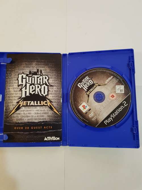 Playstation 2, Guitar Hero, Metallica