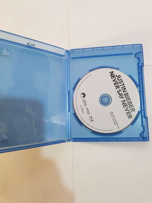 Justin Bieber, Never Say Never, Blu Ray Disc