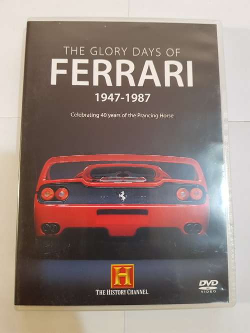 The Glory Days of Ferrari, 1947-1987, DVD