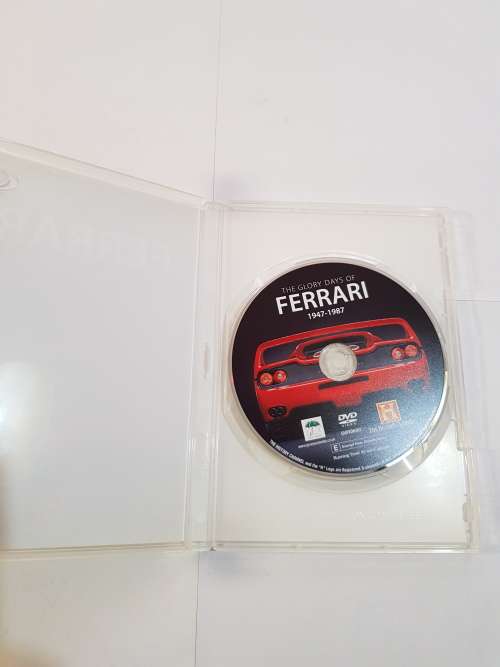 The Glory Days of Ferrari, 1947-1987, DVD