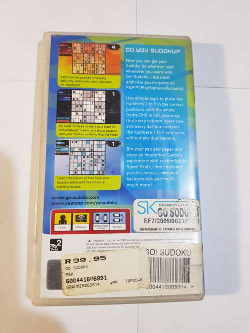 PSP, Go! Sudoku