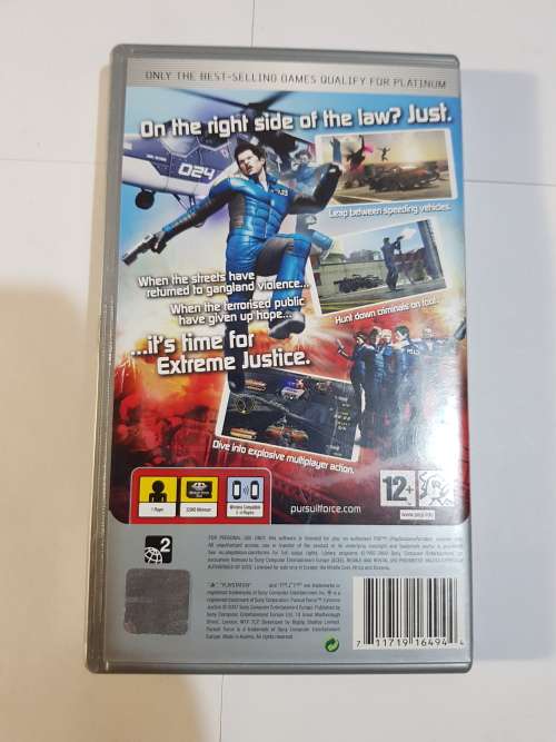 PSP, Pursuit Force Extreme Justice